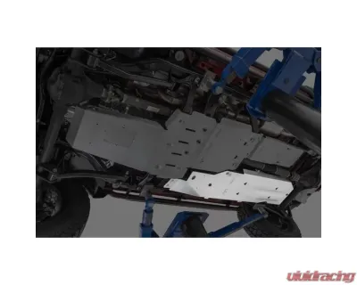 Quadratec Aluminum Modular Fuel Tank Skid Plate Jeep Wrangler Unlimited 4-Door JK 2007-2018 - 12500 0216
